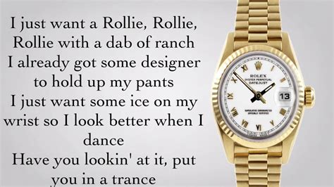 Rolex lyrics 